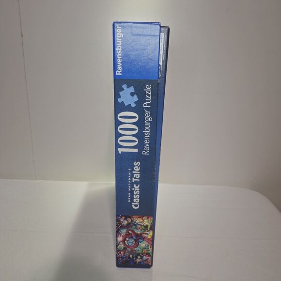 Ravensburger 1000 Pc Puzzle Alice in Wonderland Most Everyone Is Mad Complete - Picture 3 of 6